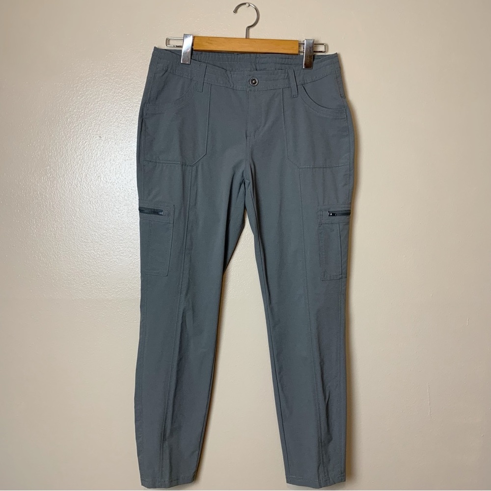 KUHL Horizn Skinny Gray Pants Women's 12 Short